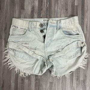 One teaspoon shorts size 24